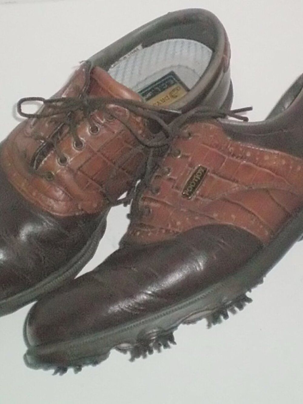 Footjoy DryJoys Mens Golf Shoes ECL Leather System Size 7